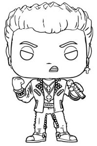 Coloring Pages Funko POP. Print Popular Character Figures