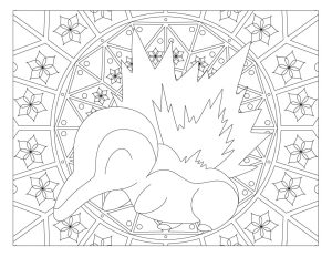 Coloring Pages Mandala Pokemon. Print for free, over 80 images