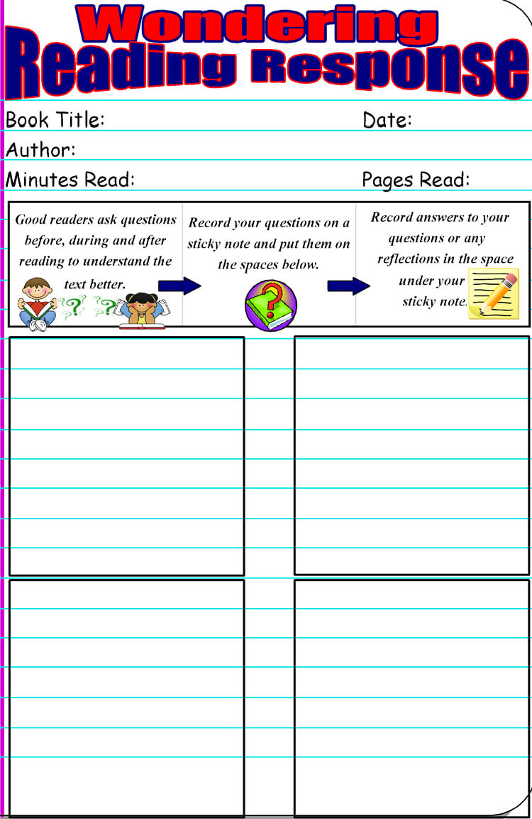 Read And Respond Worksheets