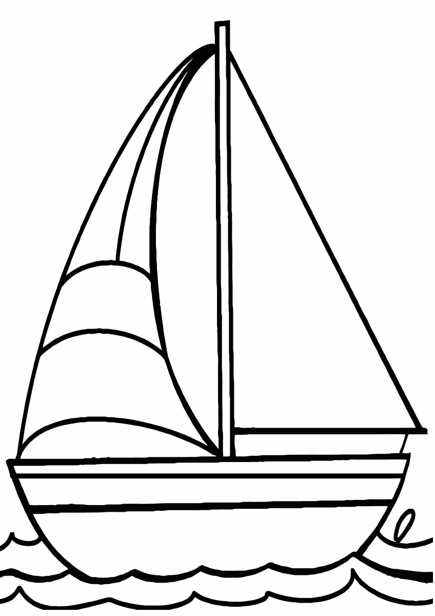 Sailboat coloring pages Coloring pages to download and print