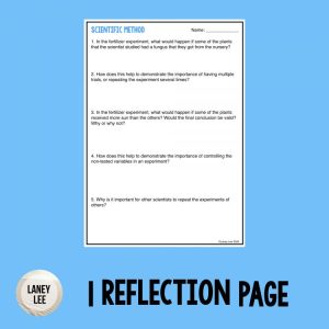 Scientific Method Guided Reading Worksheet PDF & Digital Laney Lee