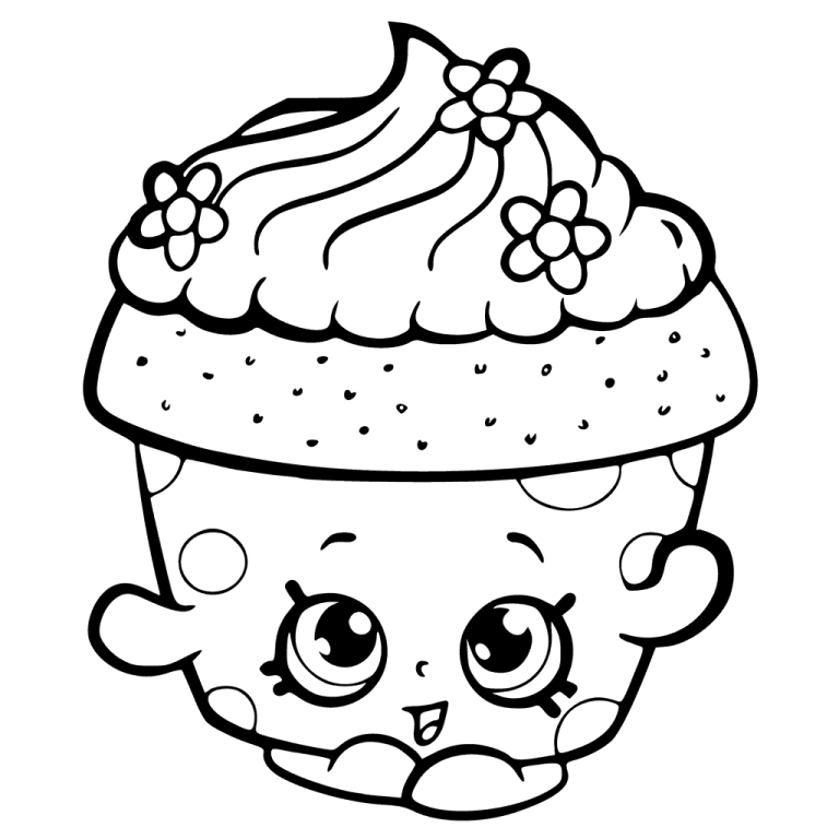 Shopkins Printable Coloring Pages