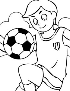 Free Printable Soccer Coloring Pages For Kids