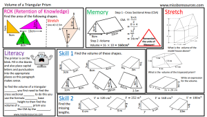 Geometry Maths Differentiated Worksheets