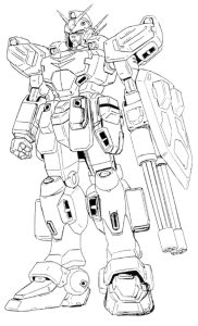 Sd Gundam Force Coloring Pages Learny Kids