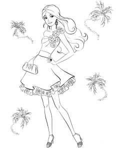 Barbie Princess Coloring Pages Best Coloring Pages For Kids
