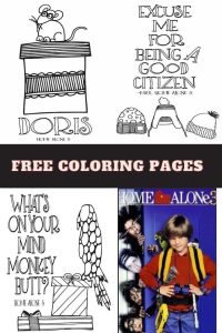 Home Alone 3 Stream & Color 3 Free Printable Coloring Pages — Stev