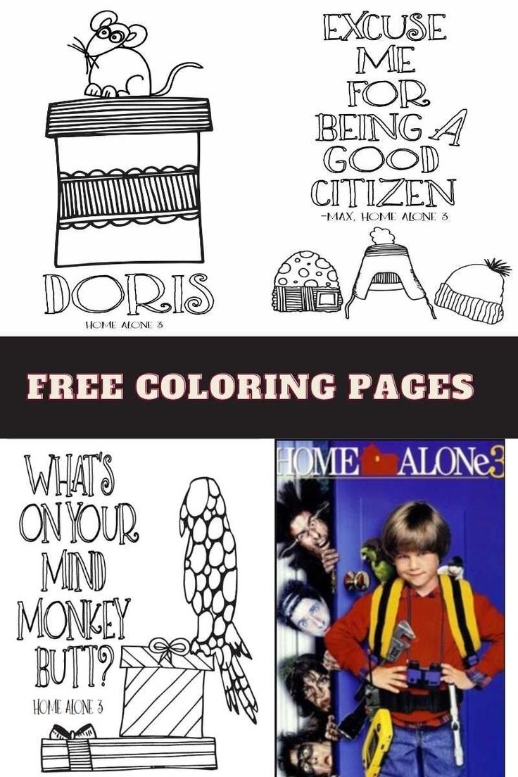 Home Alone Coloring Pages
