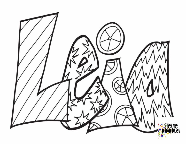 Custom Coloring Pages