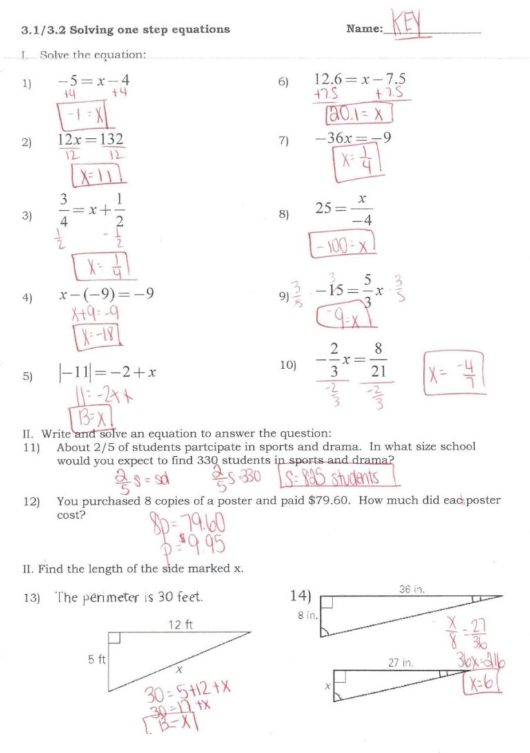Solving Systems Of Equations By Graphing Worksheets