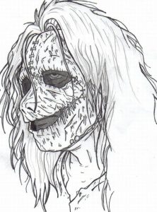 100+ Coloring Pages For Adults Horror