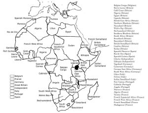 The Scramble For Africa Worksheet Answers