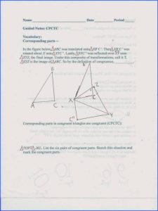 ASA and AAS Congruence Worksheet Answers