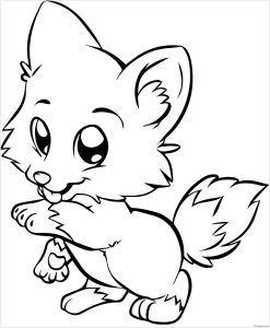 Baby Dog Coloring Page Free Coloring Pages Online