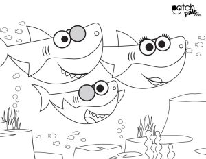 Baby Shark Coloring Pages Online Best 21 Baby Shark Coloring Home
