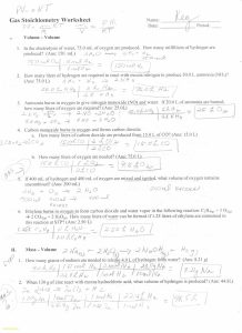 19+ Stoichiometry Practice Worksheet 2 Answers incognosis
