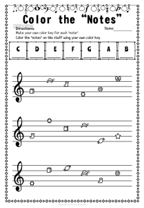 Note Reading Worksheets Treble Clef Answers A Worksheet Blog