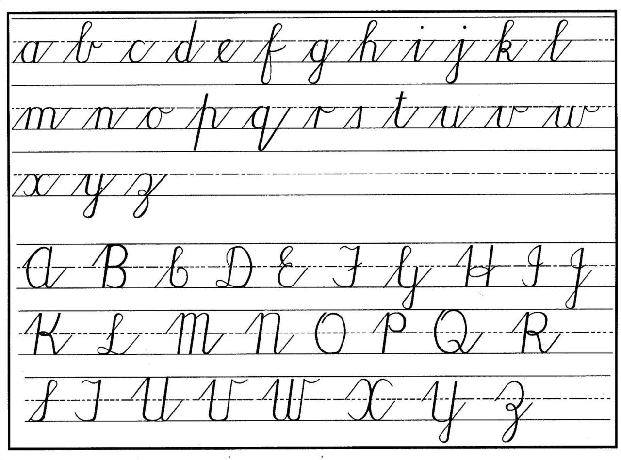 Printable Cursive Handwriting Practice Sentences Pdf