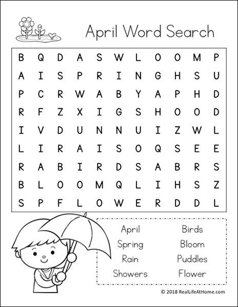Easy Puzzle Worksheets For Kids