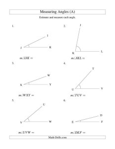 8th Grade Math Worksheets 650*841 Useful 8th Grade Math Angles math