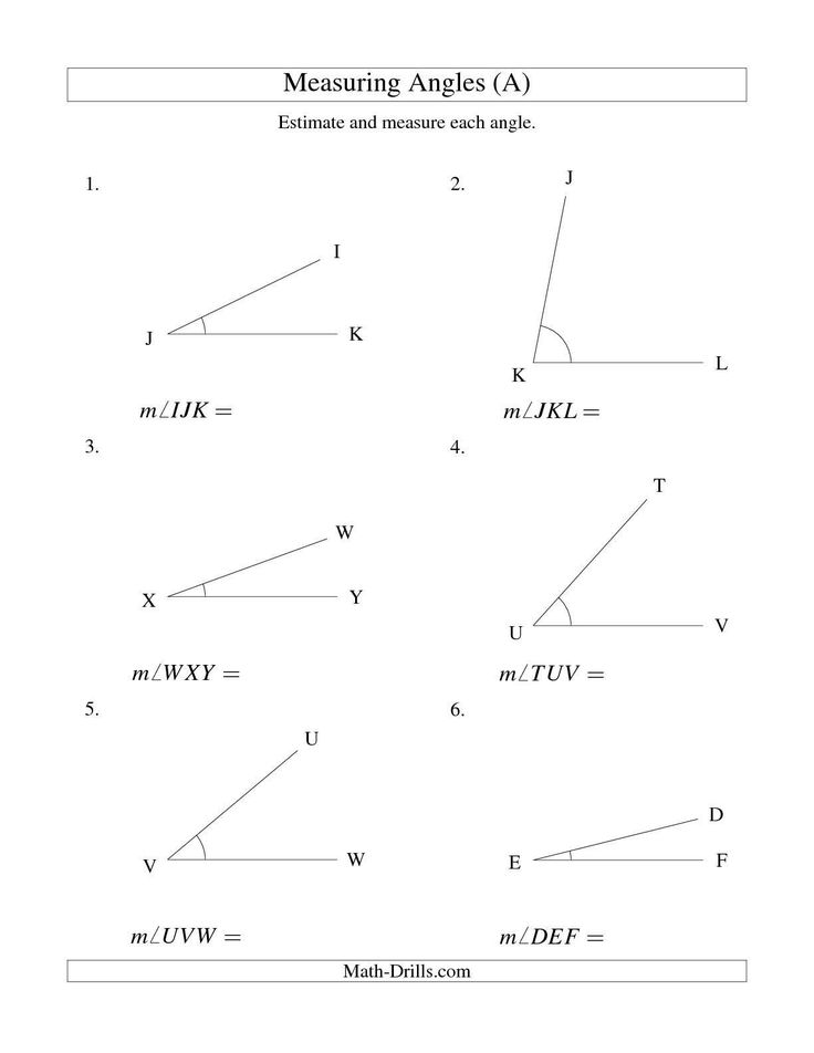 8th Grade Math Worksheets 650*841 Useful 8th Grade Math Angles math