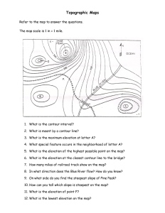 Topographic+Map+Reading+Worksheet+Answers Topographic map activities