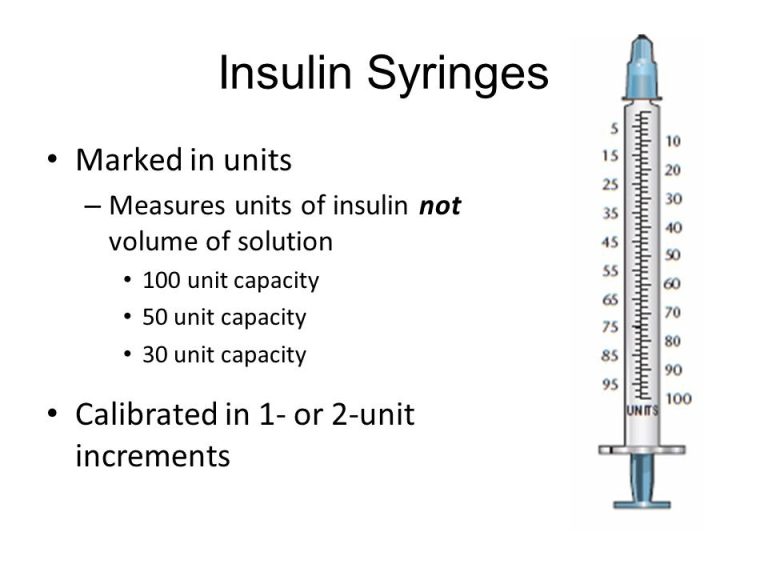 Reading Syringes Worksheet