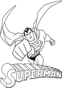 Free & Easy To Print Superman Coloring Pages Superman coloring pages