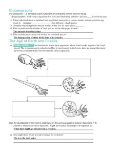 Chapter 15 The Theory Of Evolution Worksheet Answer Key Greenged