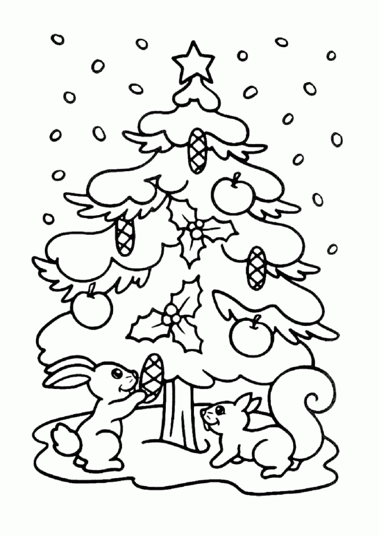 Holiday Coloring Pages Free