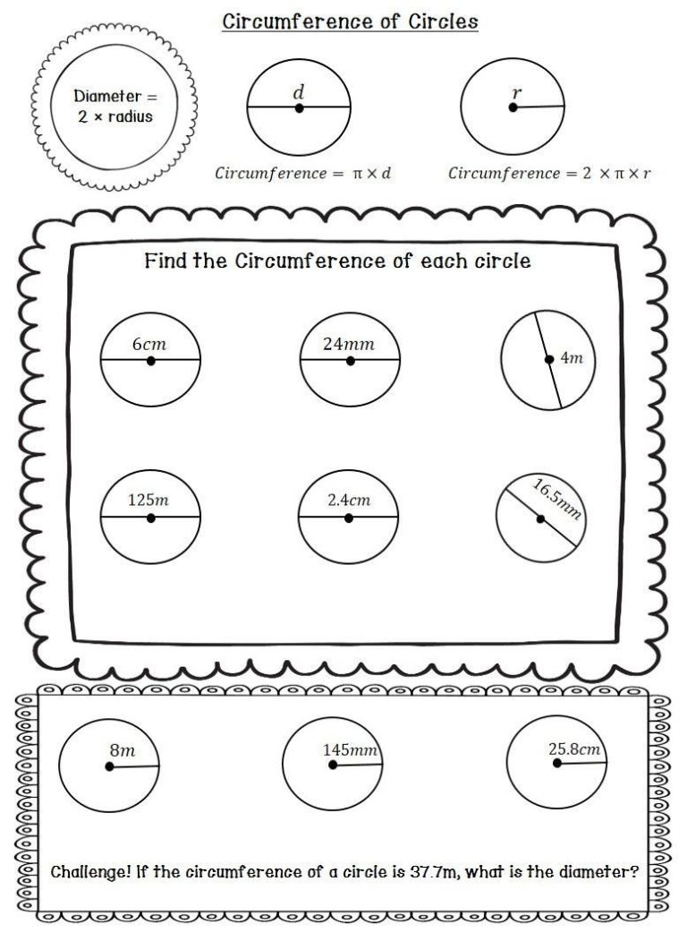 Reading Circle Graphs Worksheet