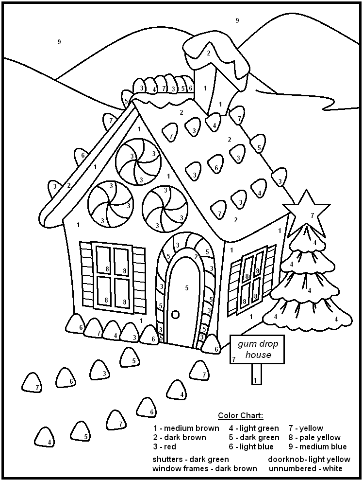 Free Printable Color by Number Coloring Pages Best Coloring Pages For Kids