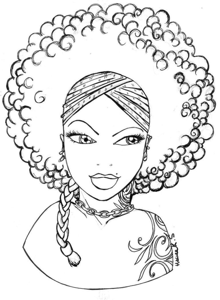 Black Coloring Pages