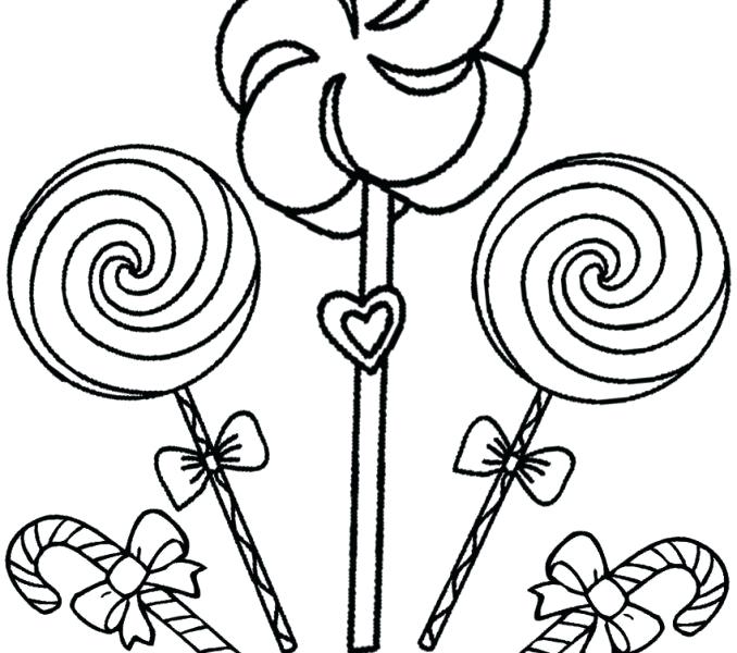 Printable Cotton Candy Coloring Pages