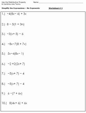 Simplifying Exponents Worksheet With Answers Kuta Software