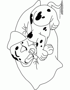 101 Dalmatians Coloring Pages (2)