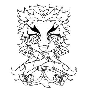 Zenitsu Coloring Pages Coloring Home