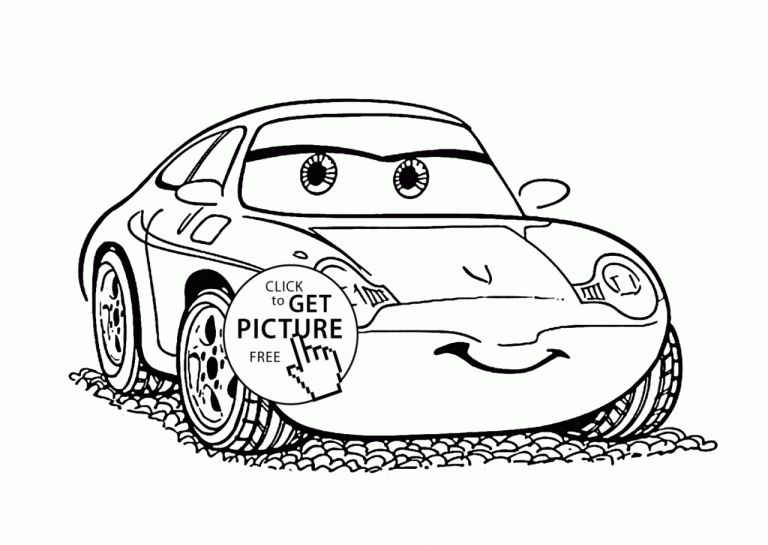 Coloring Pages Printable Cars