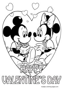 Disney Love Coloring Pages at Free printable