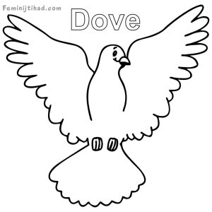 Dove Coloring Page Images / Turtle Doves Coloring Pages Coloring Home