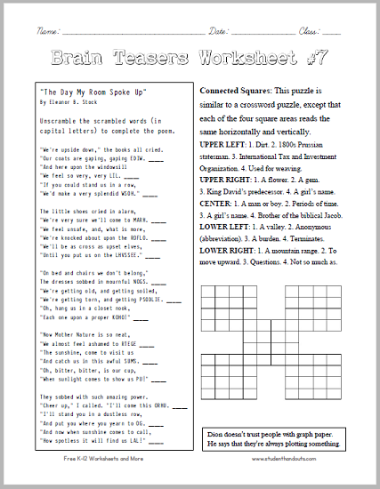 Printable Critical Thinking Worksheets For 5th Grade Pdf