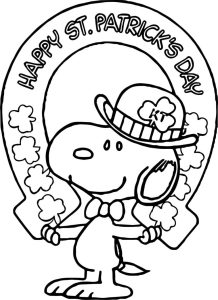 Free St. Patrick's Day Coloring Pages Happiness is Homemade