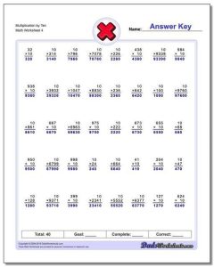 Multiplying Scientific Notation Worksheet Multiplication Worksheet by