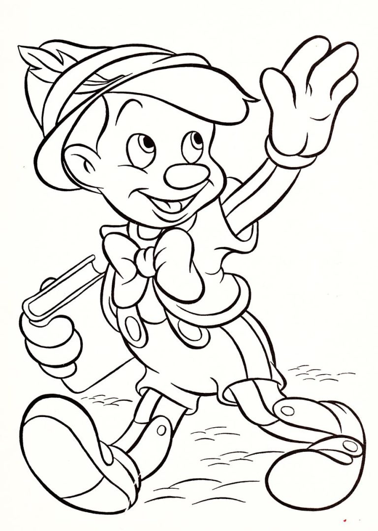 Character Coloring Page