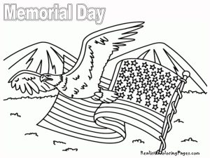 Memorial Day Coloring Pages Realistic Coloring Pages