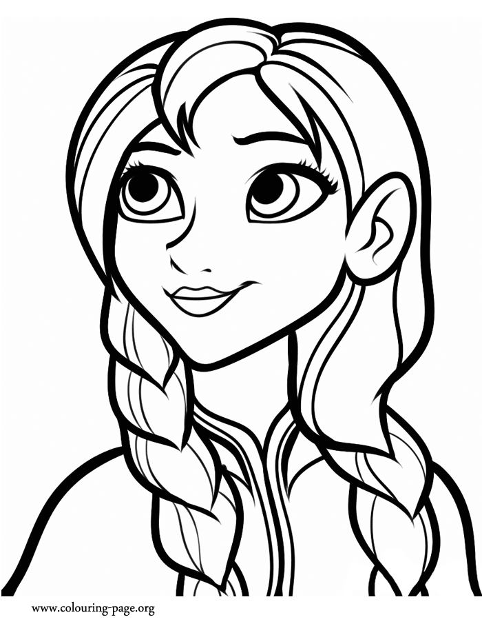 Coloring Pages Anna