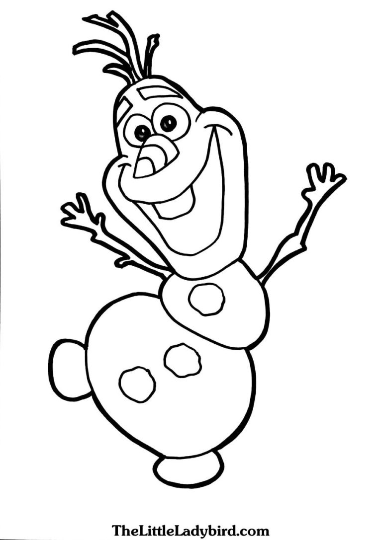 Olof Coloring Pages