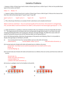 Problems Worksheet 1 Answer Key —