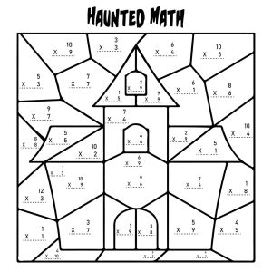 15 Best Multiplication Halloween Worksheets Printables