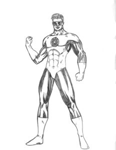 Green Lantern Coloring Pages Free Printable Coloring Pages Cool